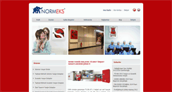 Desktop Screenshot of normeks.com.tr